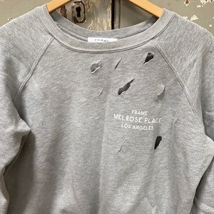 Frame Melrose Place Crew Sweatshirt